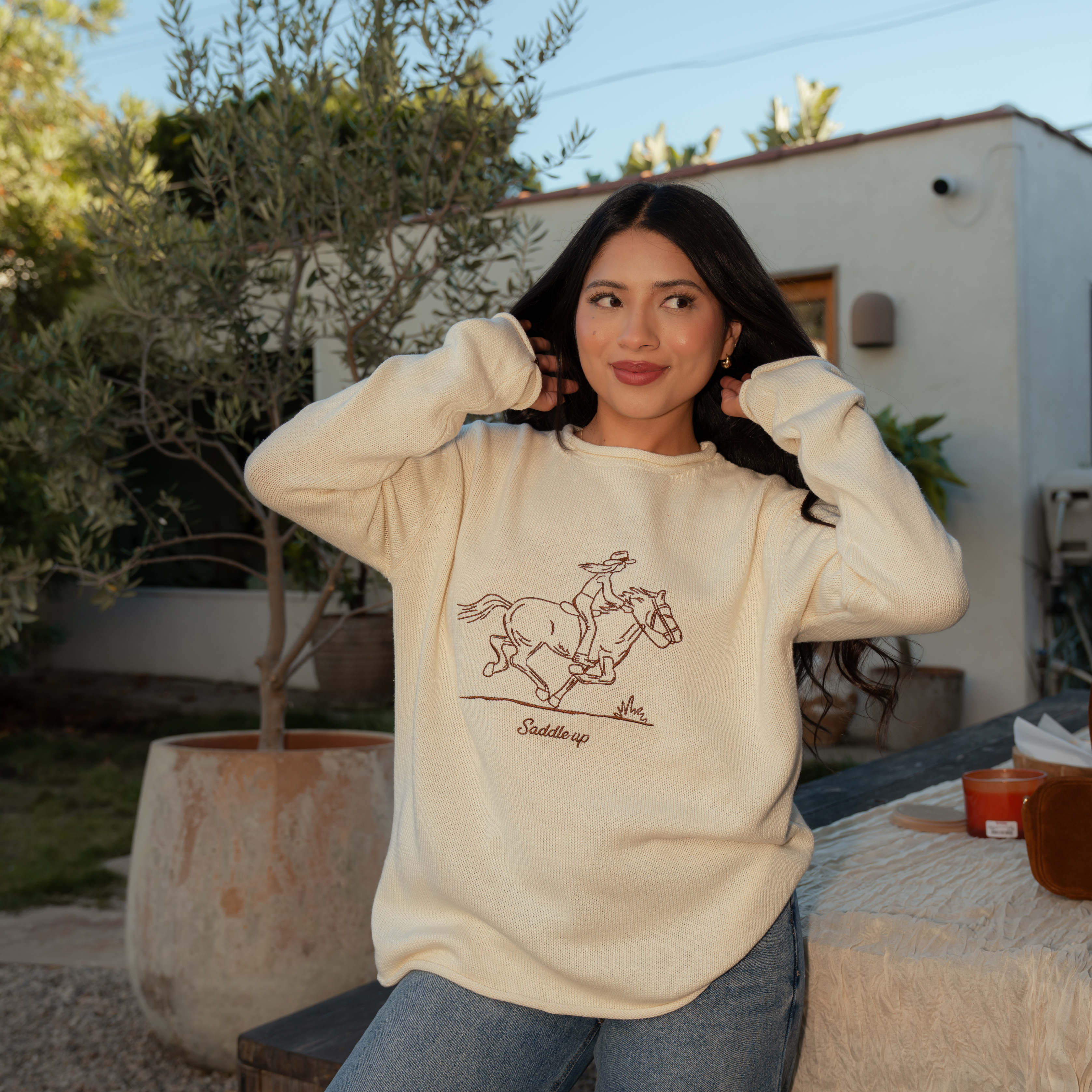 Saddle Up Knit