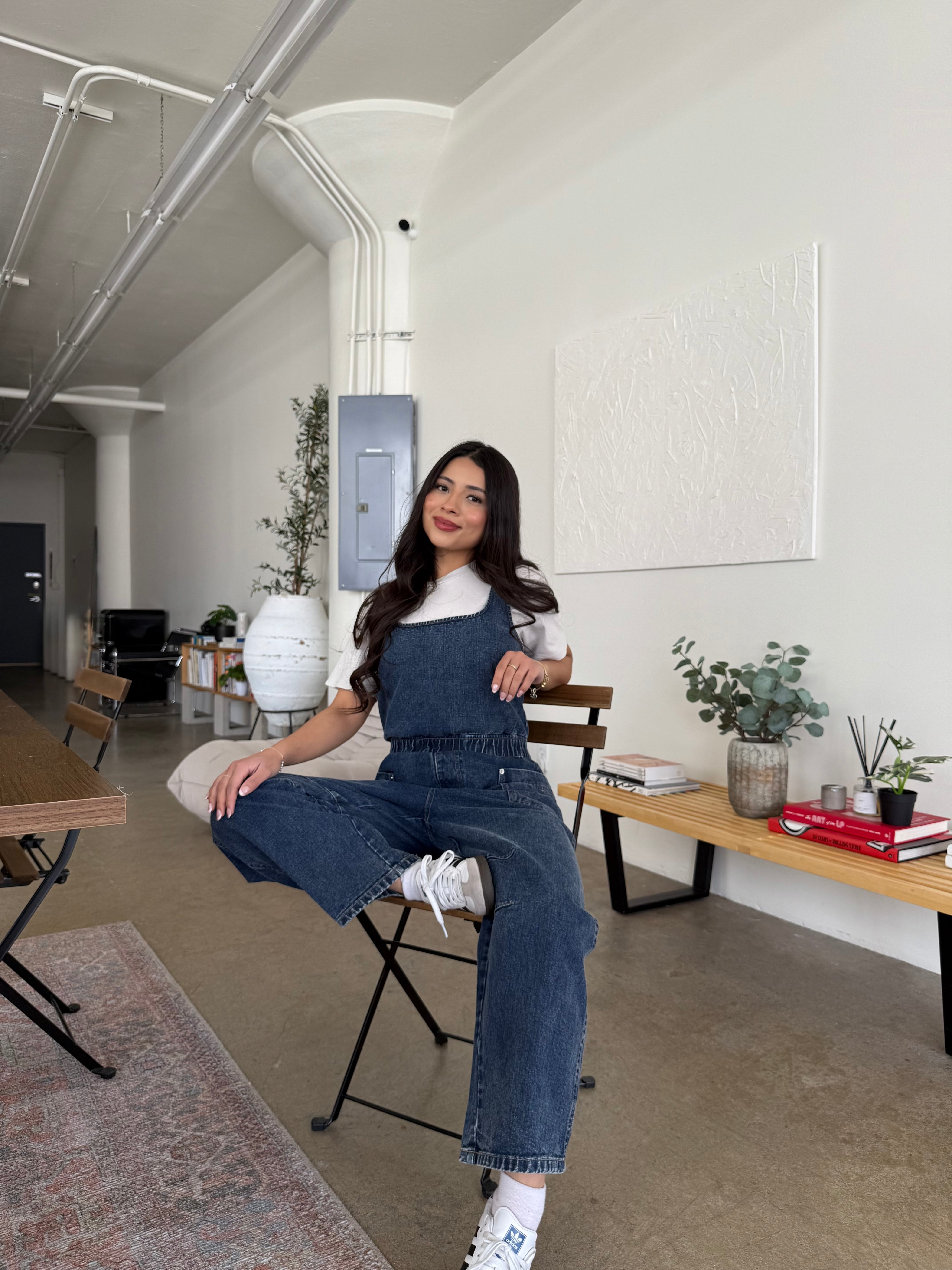 Good Luck Denim Overalls