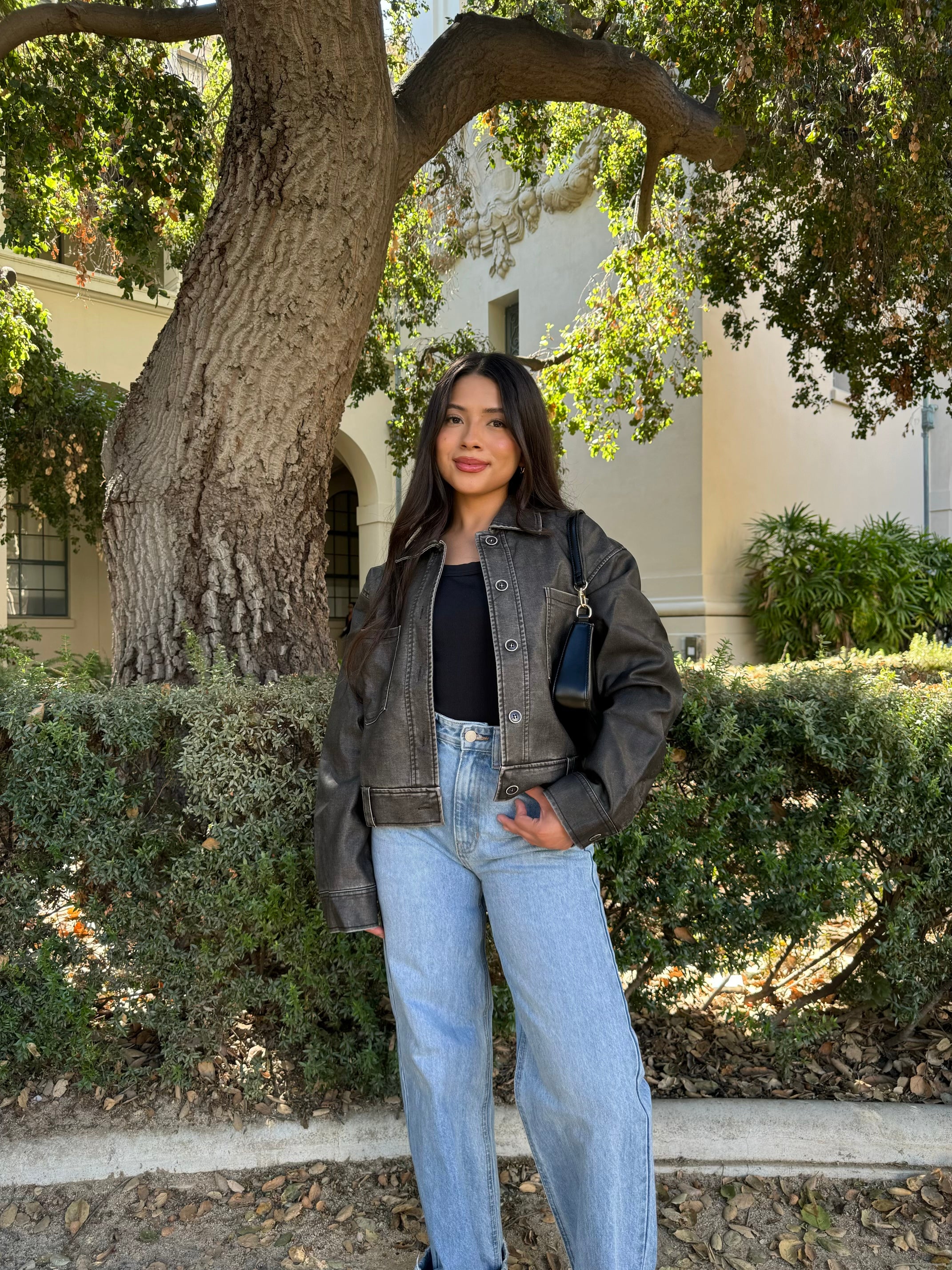 Autumn Breeze Leather Jacket
