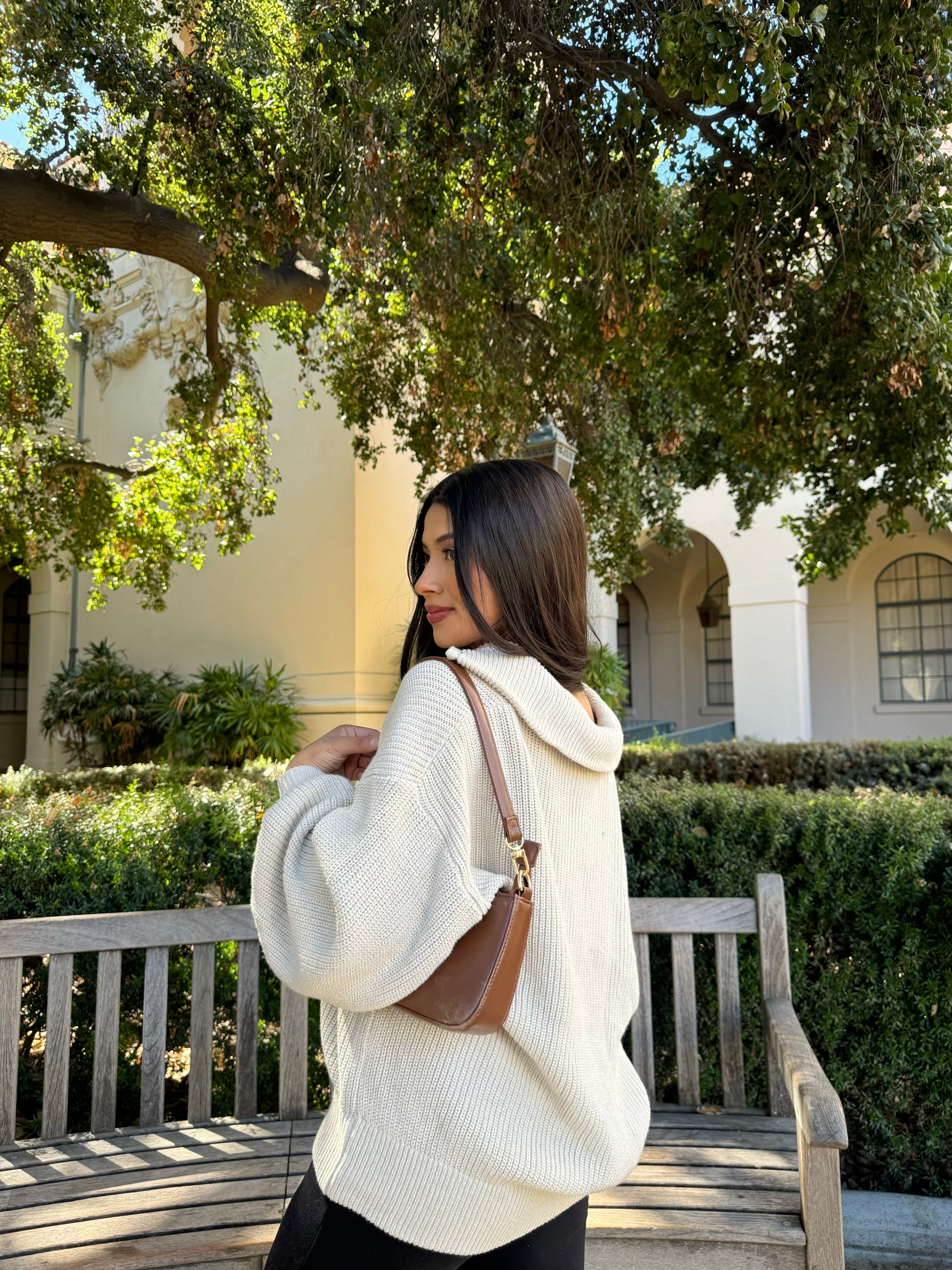 Brown Sugar Oversized Knit (Oatmeal)