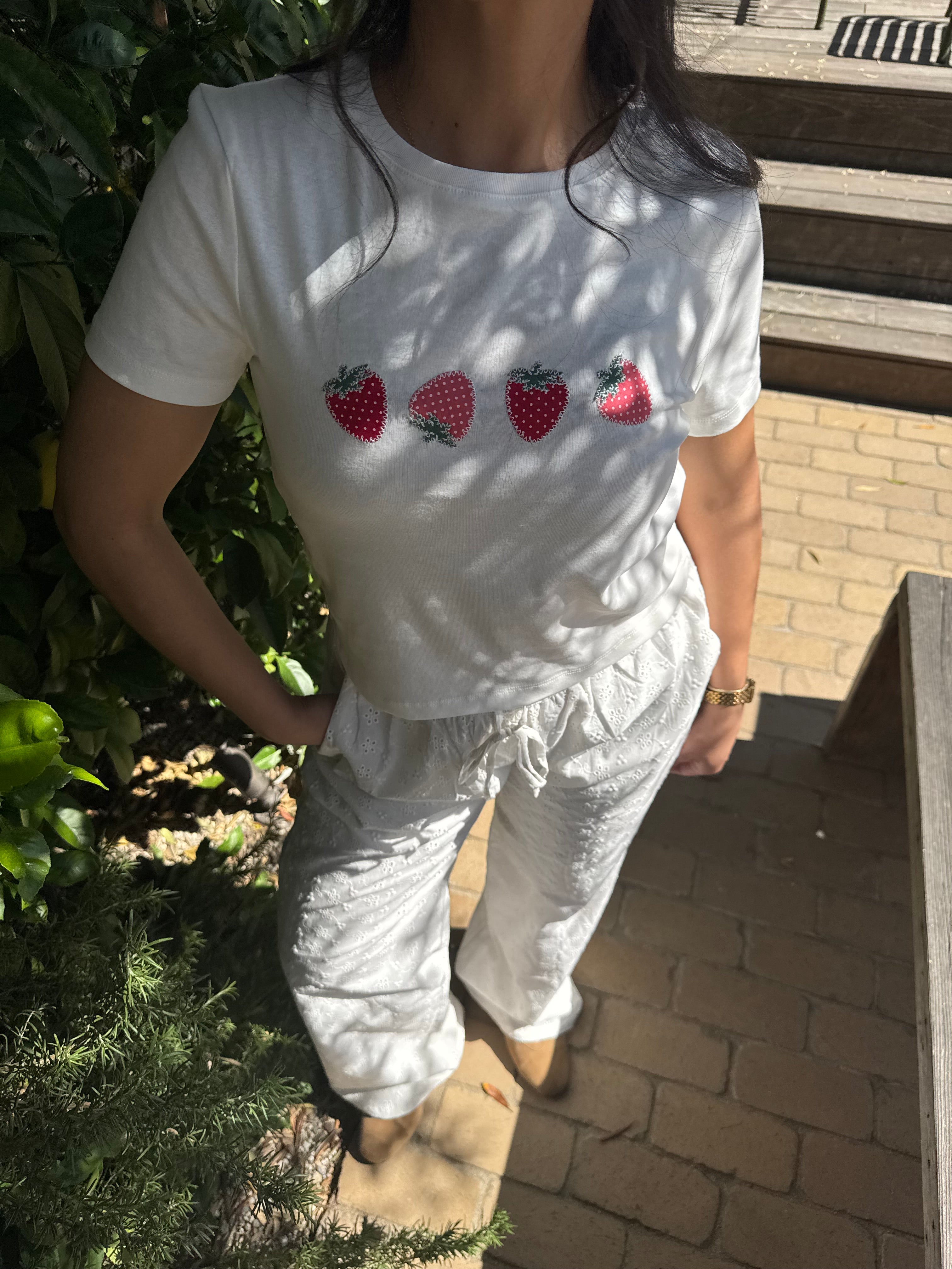 Strawberry Season Short Sleeve