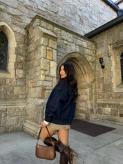 Perfect Match Denim Jacket (Dark Denim)