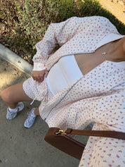 Soft Petal Bomber Jacket