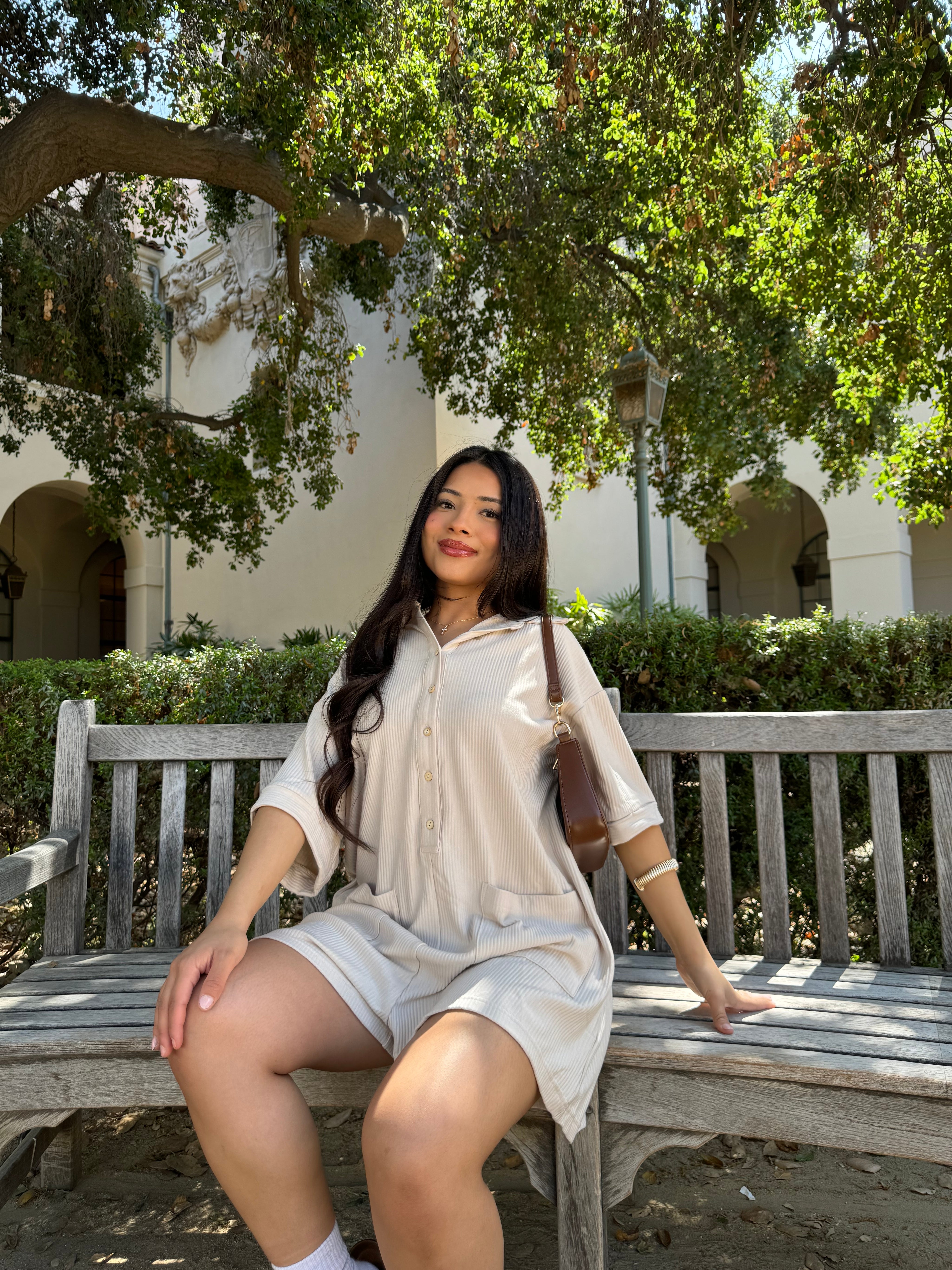 Topaz Romper (Sand)