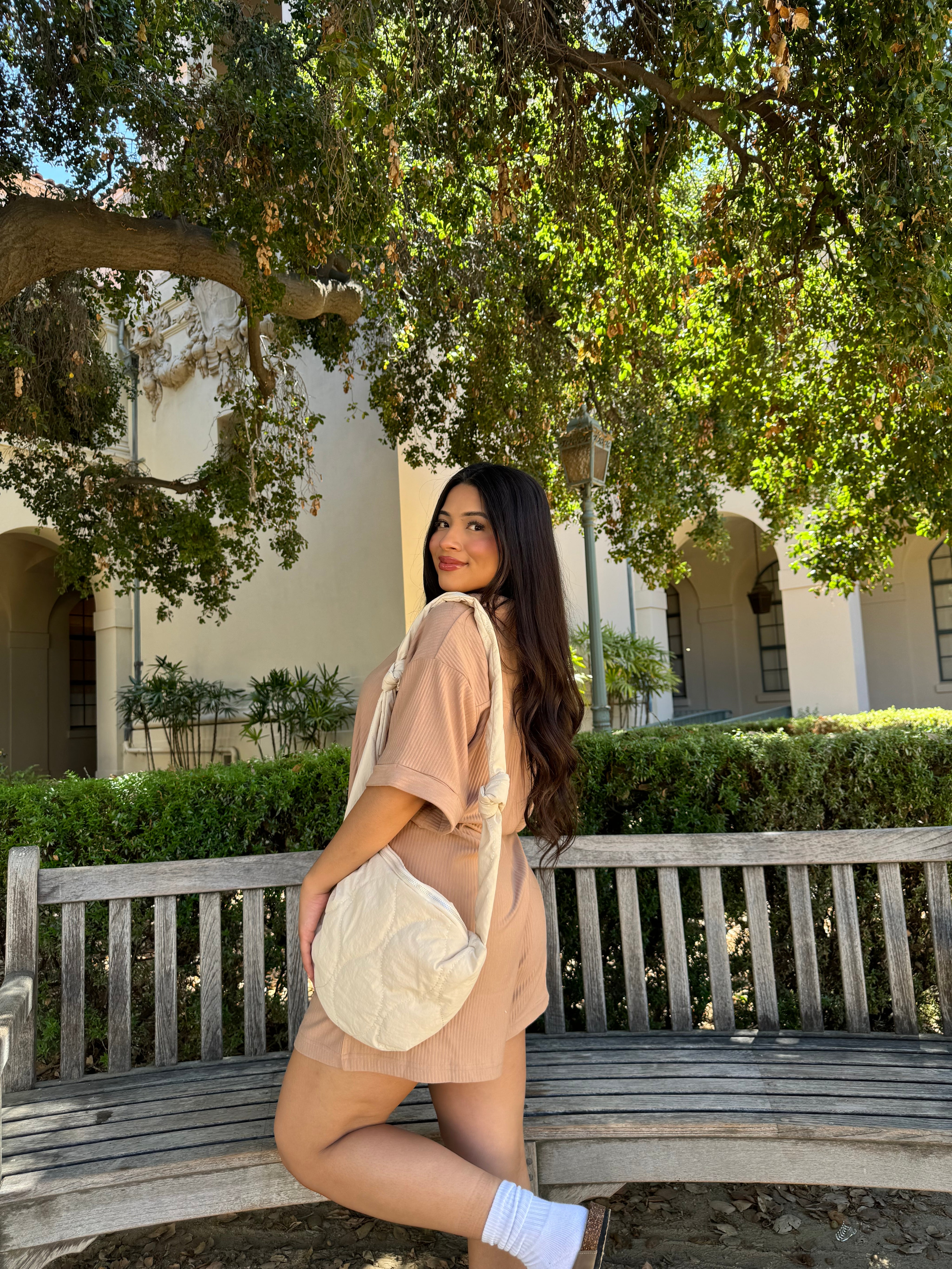 Topaz Romper (Mocha)