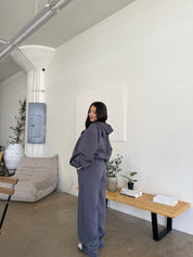 Serene Fleece Sweatpants (Charcoal)