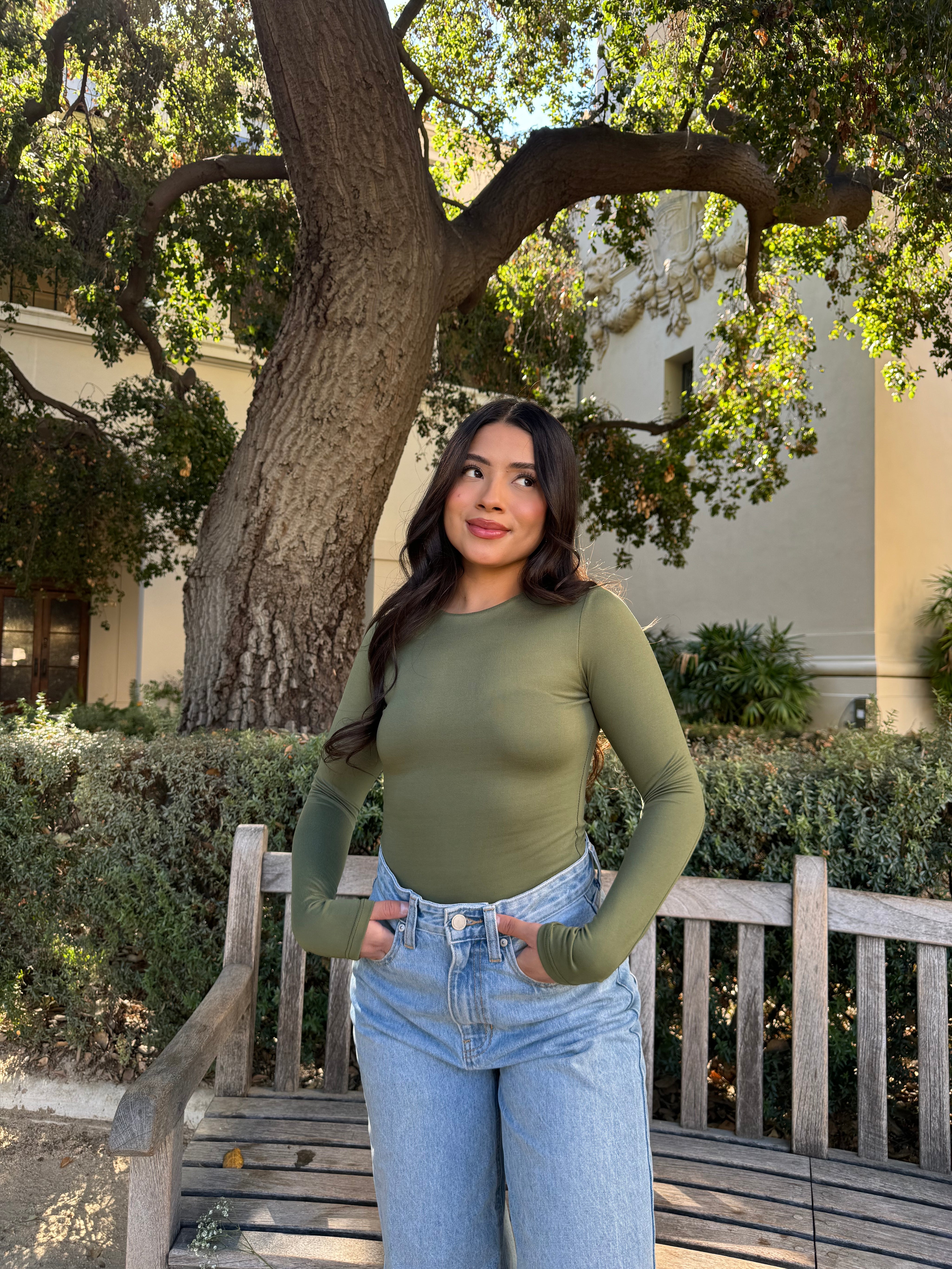 Butter Long Sleeve (Olive)