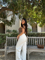 Mindy Latte Top