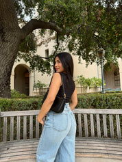 Butter Scoop Tank (Black)