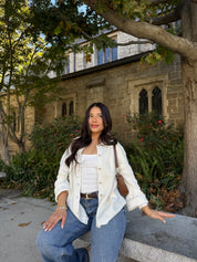 Cozy Season Knit Cardigan ( Ivory)