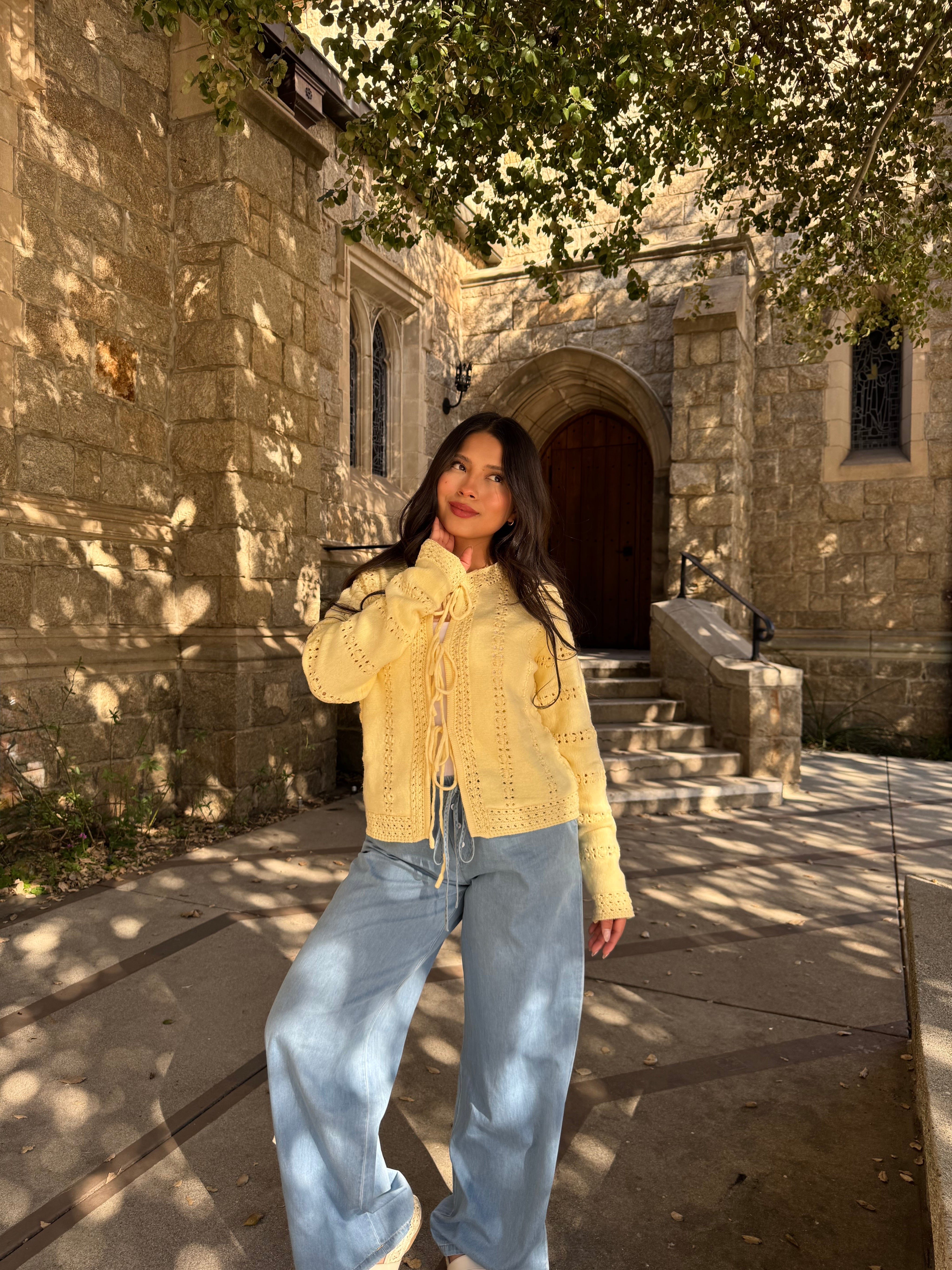 Sweetheart Cardigan (Butter)