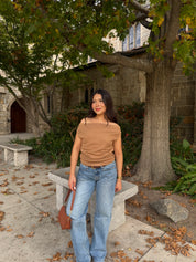 Maple Off The Shoulder Top