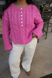 Sweety Summer Knit (Pink)