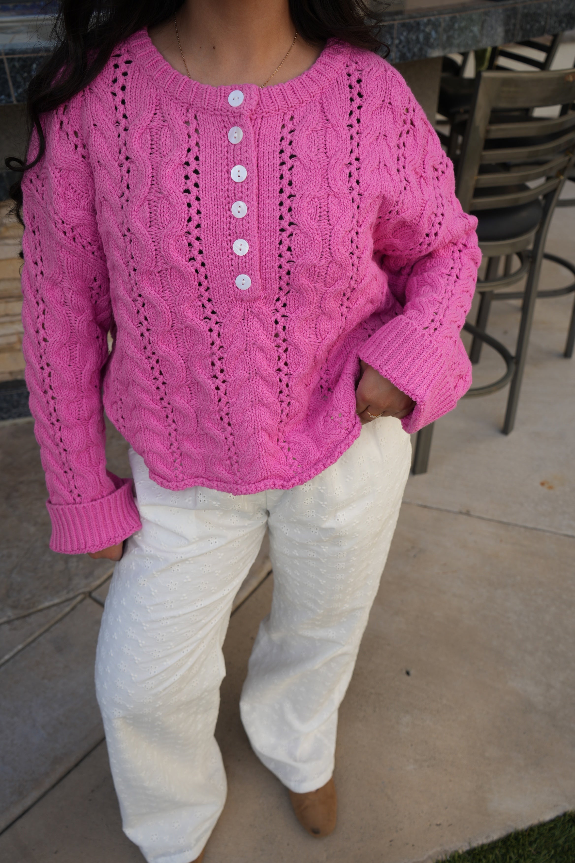 Sweety Summer Knit (Pink)