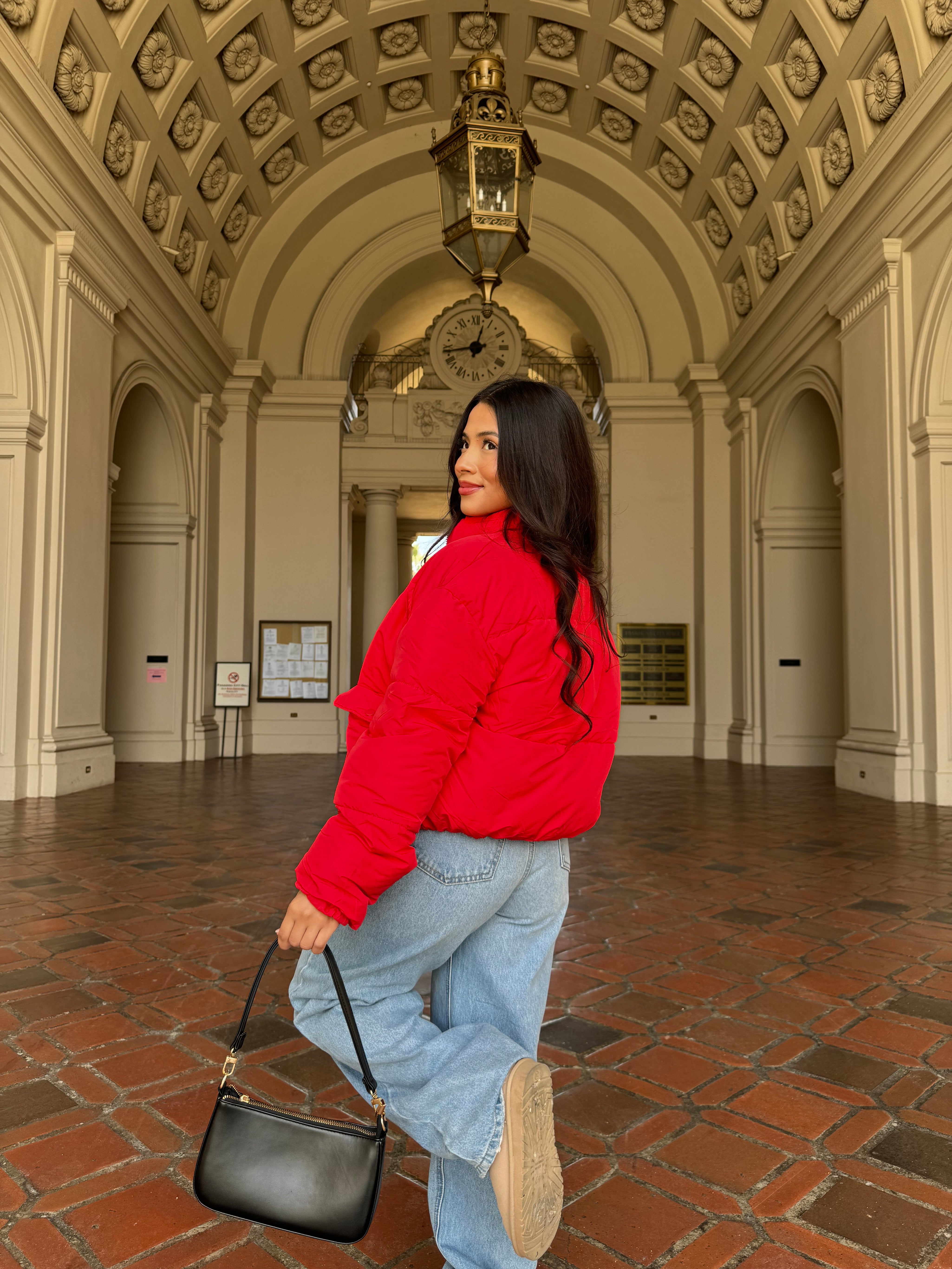 Adore You Puffer (Red)