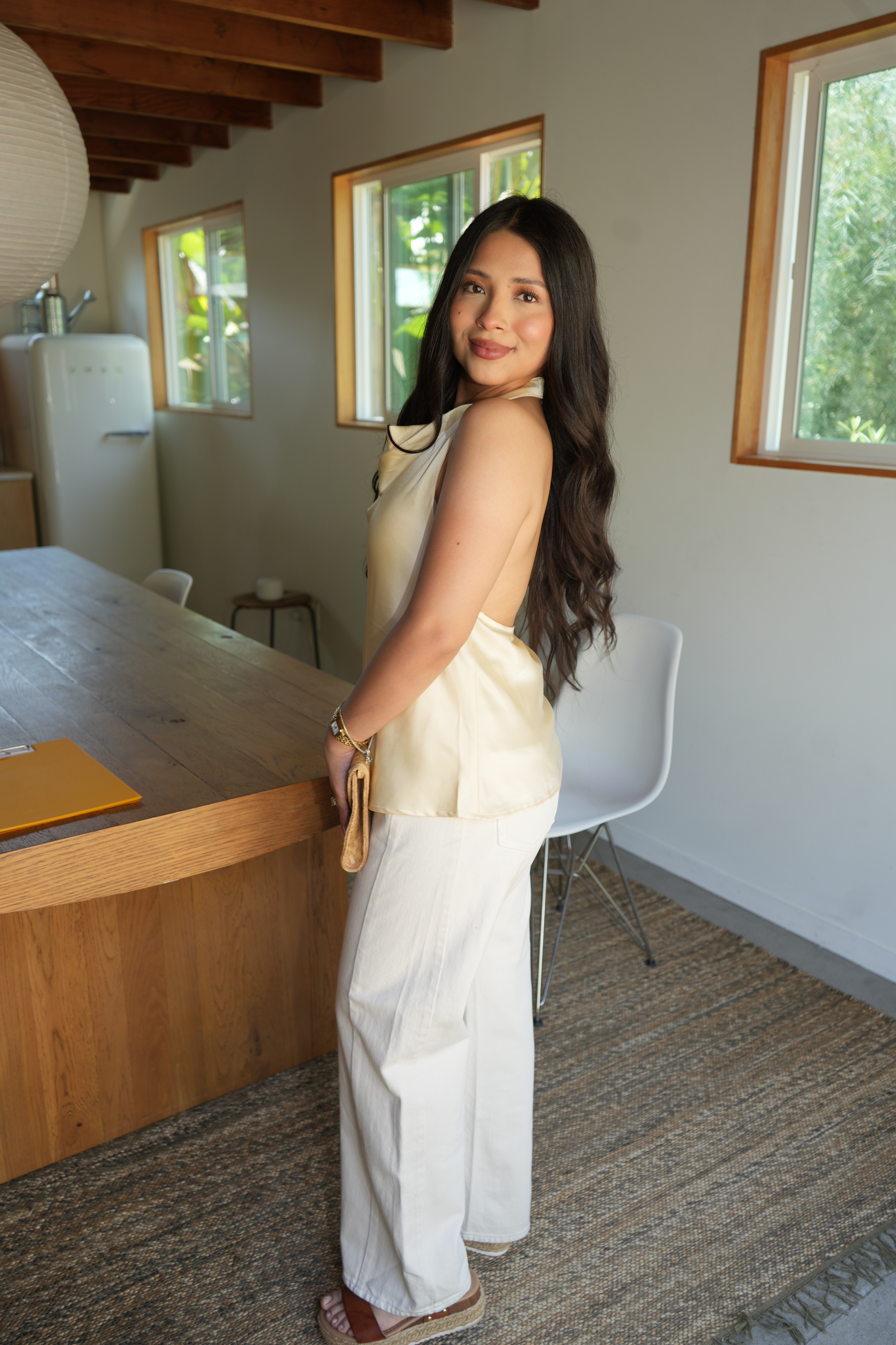 Soren Satin Top