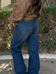 Beloved Low Rise Jeans (Dark Denim Wash)