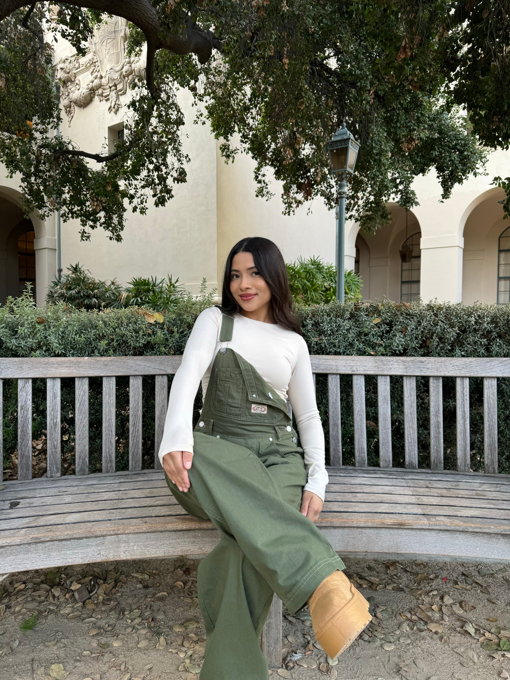 Lover Girl Overalls(Olive)