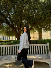 Over Coffee Knit (Grey)