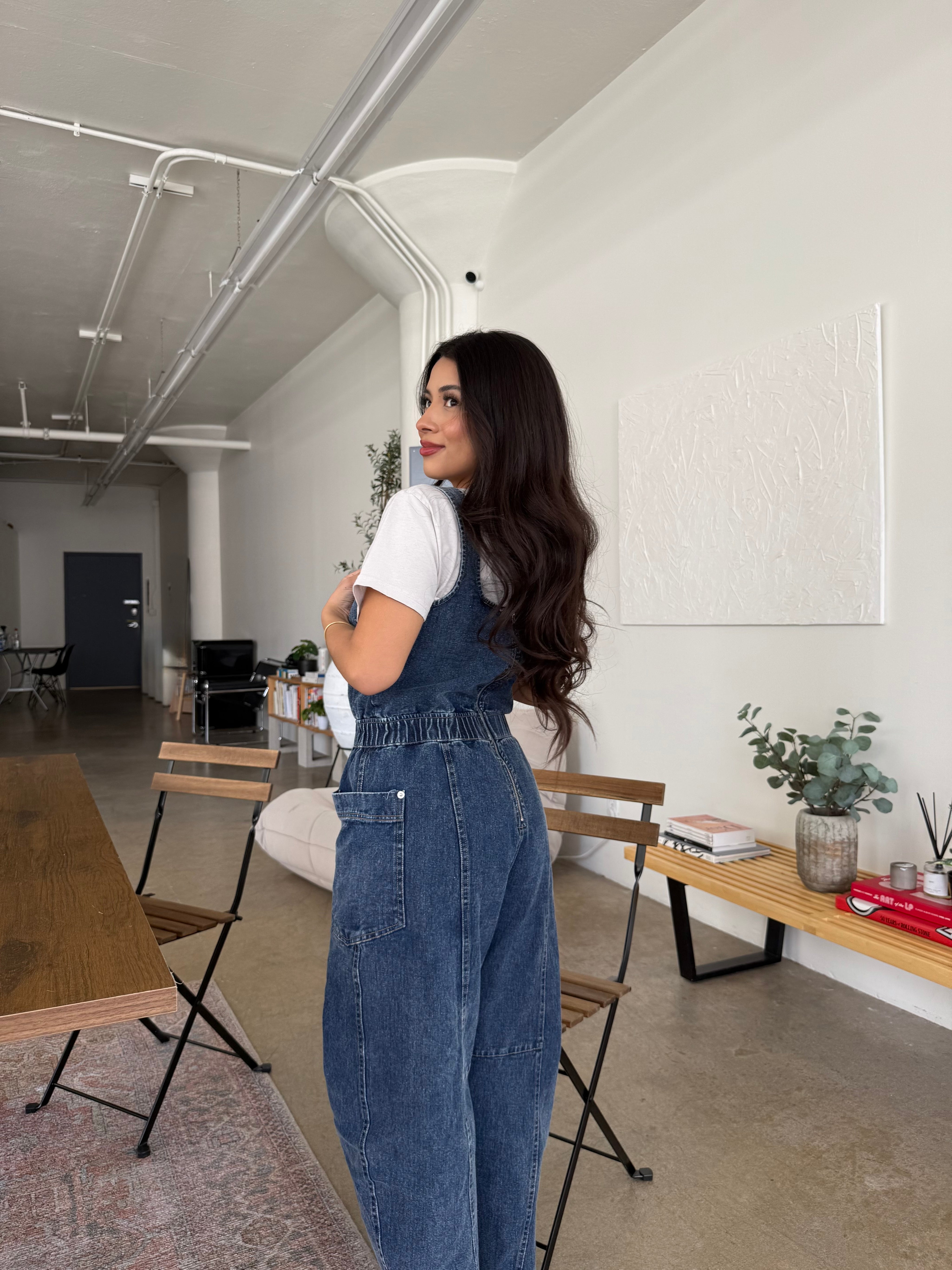 Good Luck Denim Overalls