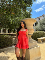 Darling Dress (Tangerine)