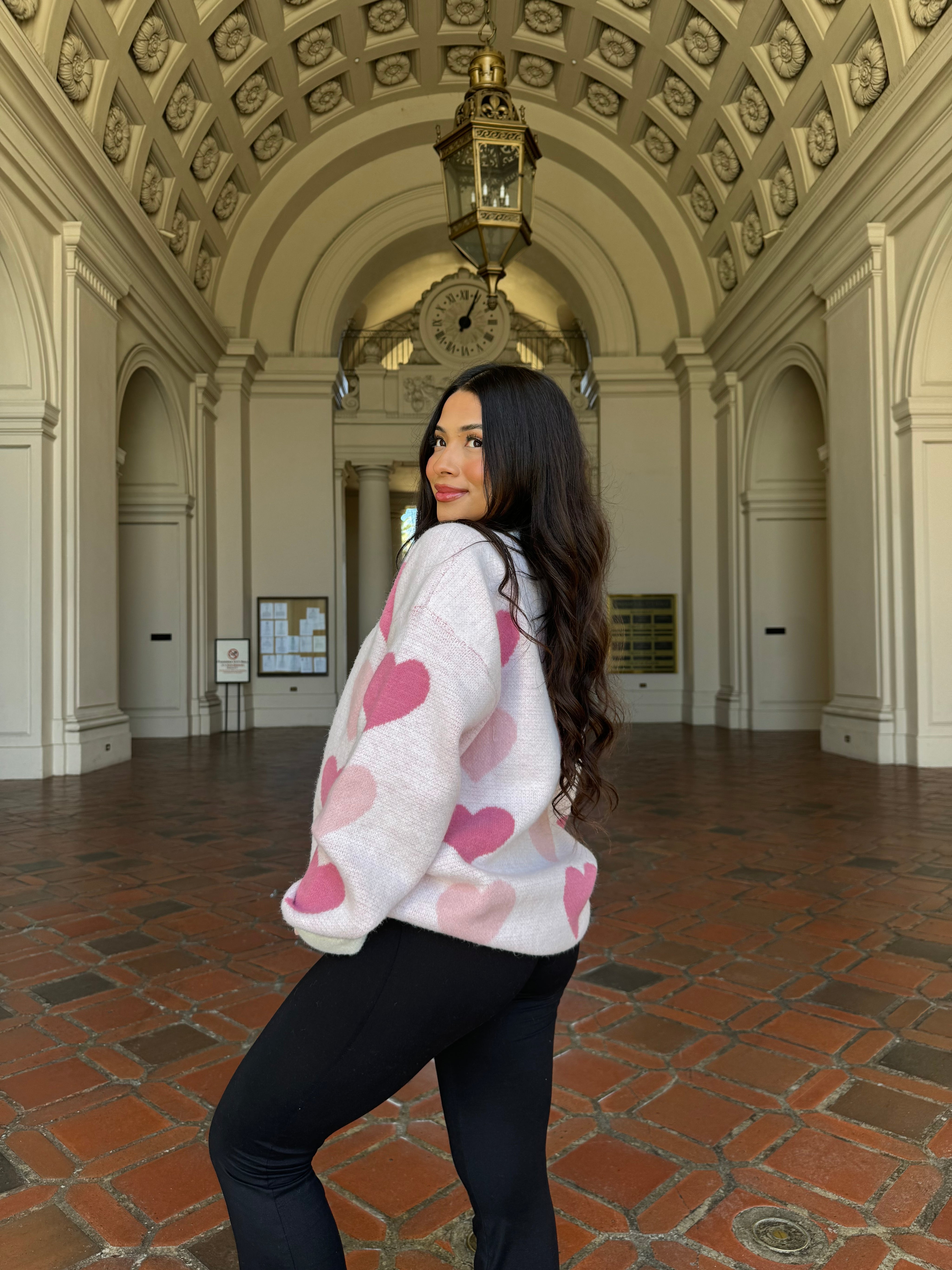 Be Mine Oversized Knit Sweater