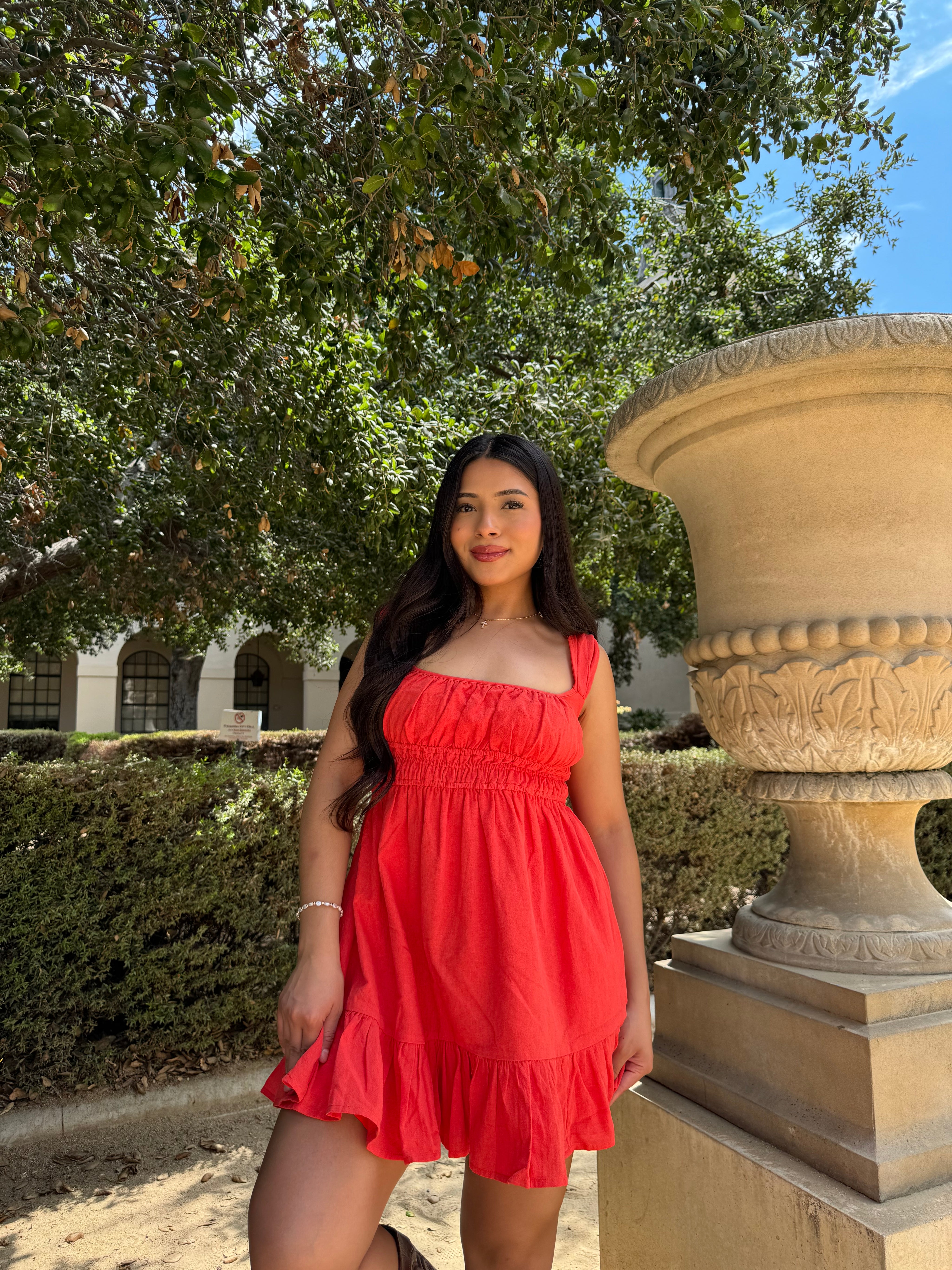 Darling Dress (Tangerine)