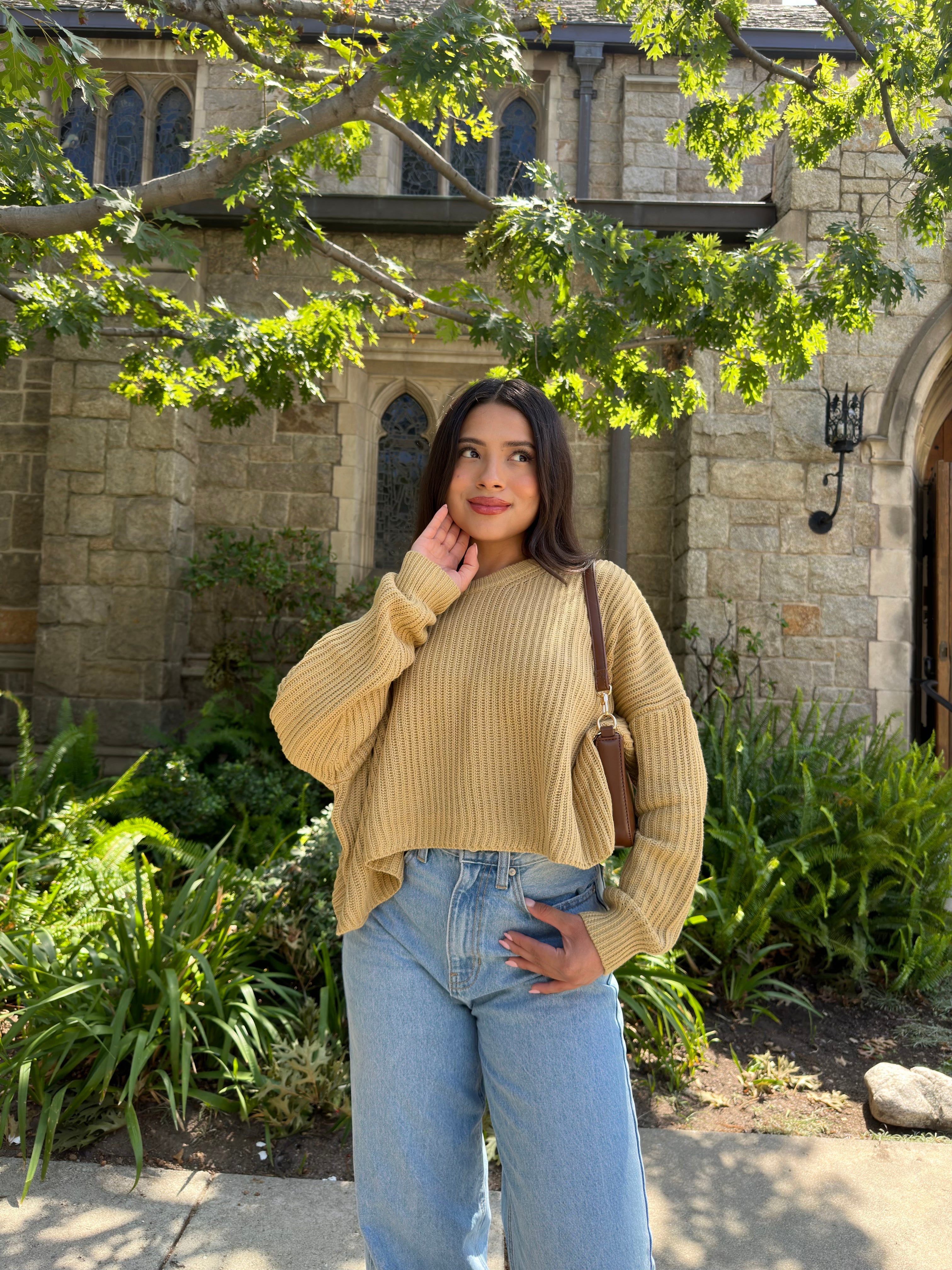 Keep It SImple Knit (Wheat)
