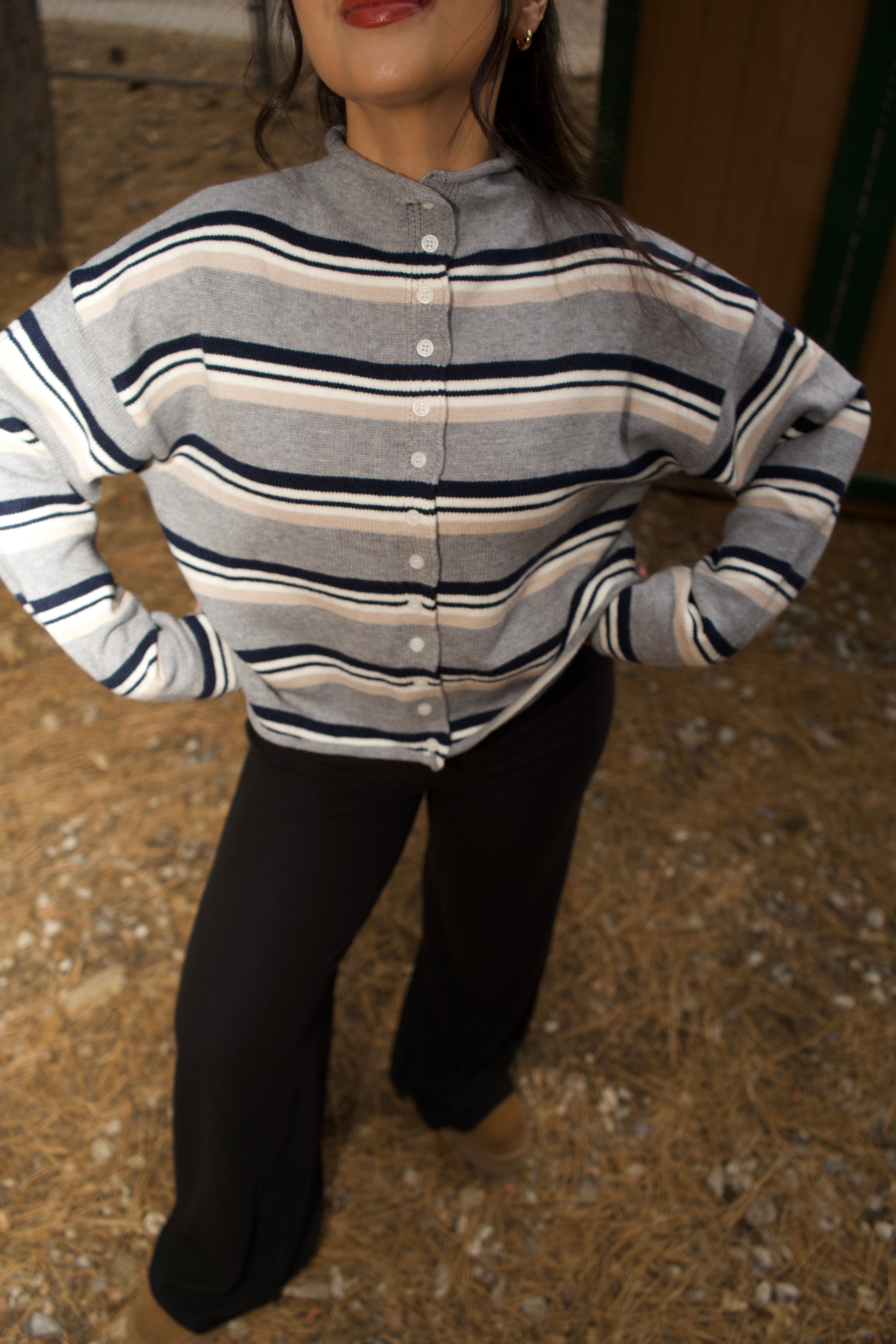 After Class Cardigan (Grey)