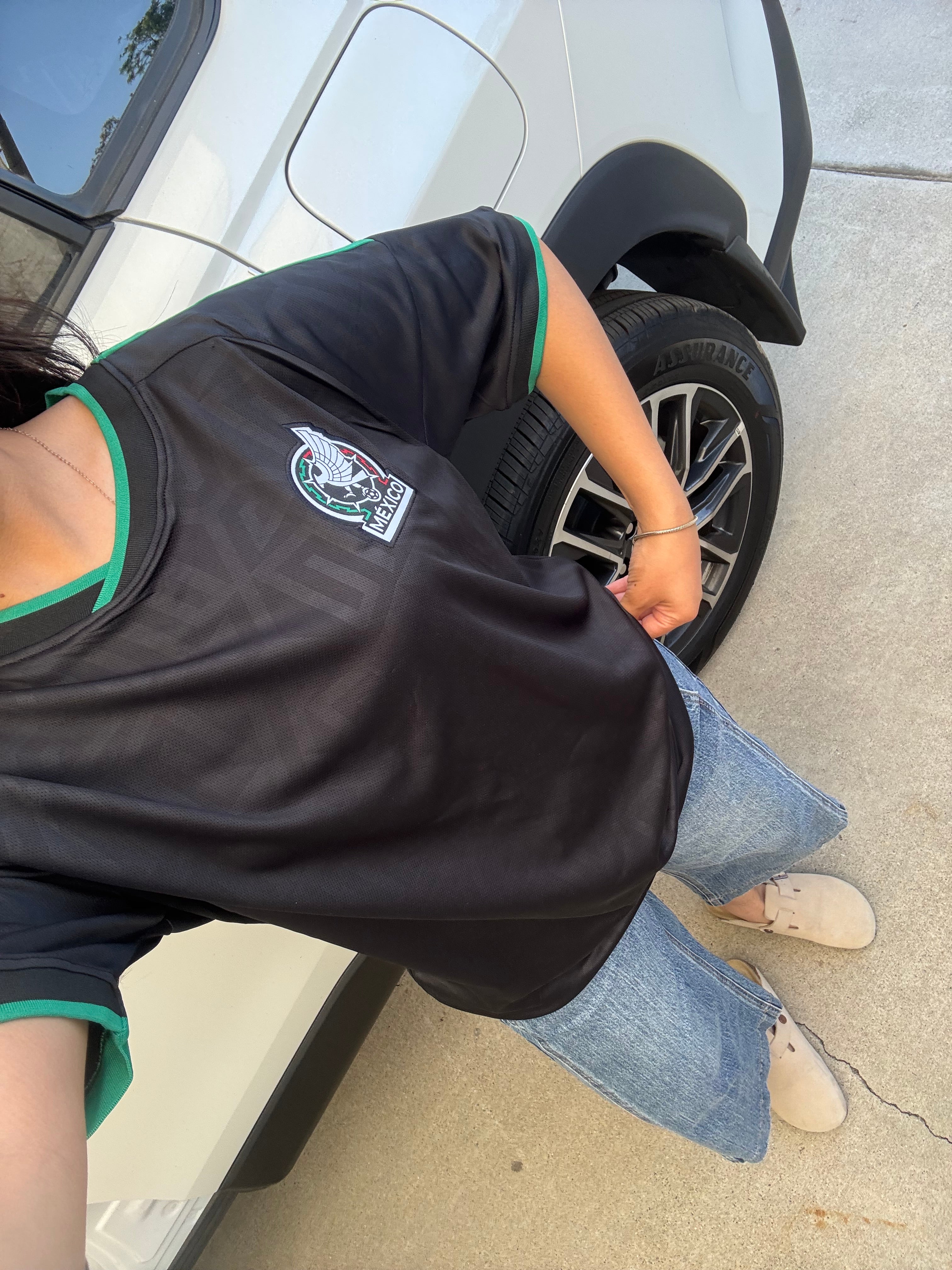 Mexico Jersey (Black V Neck)