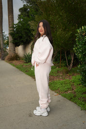 Simple Things Cuffed Sweatpants (Baby Pink)