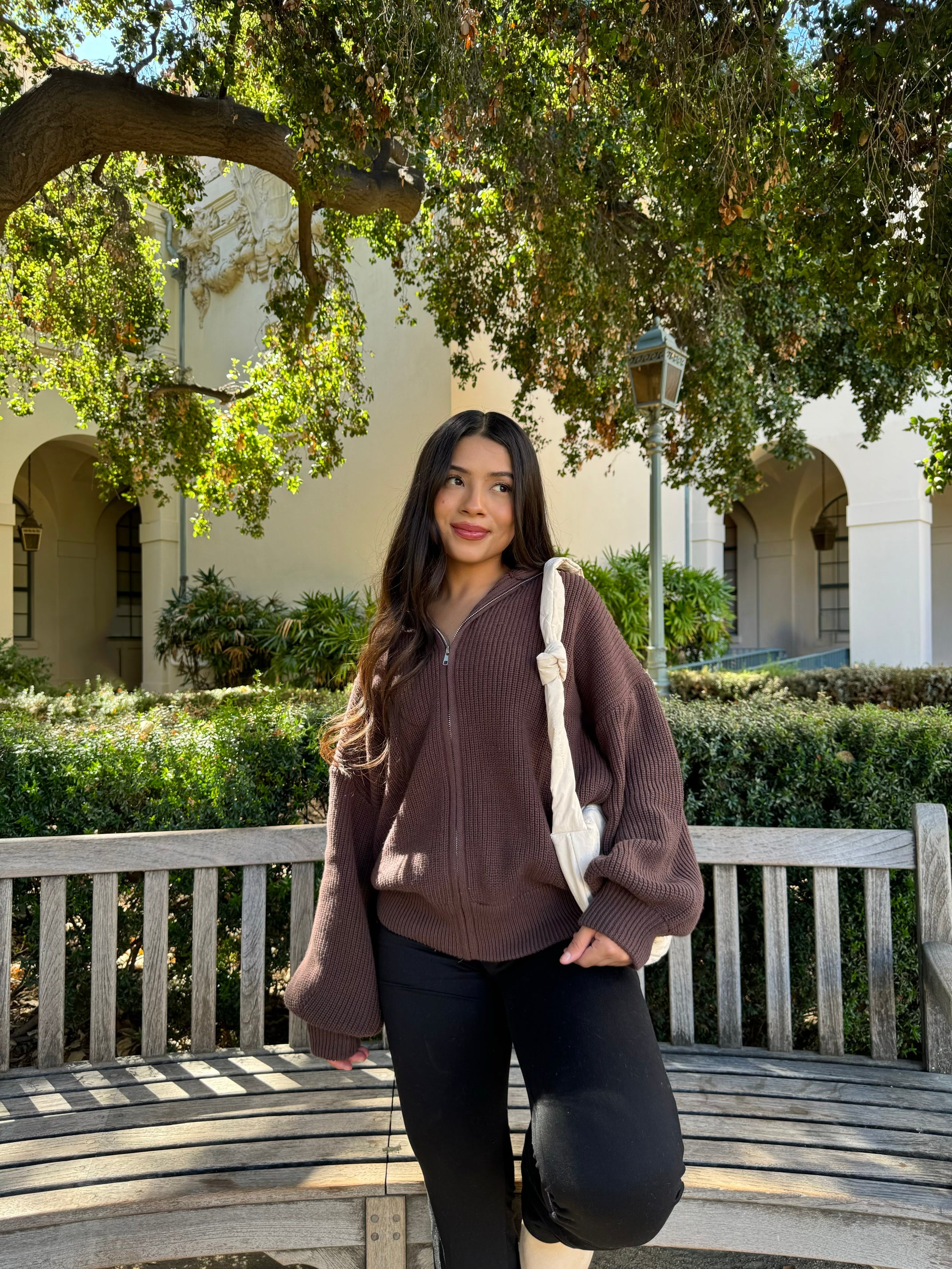 Brown Sugar Oversized Knit (Chocolate) – Adrime