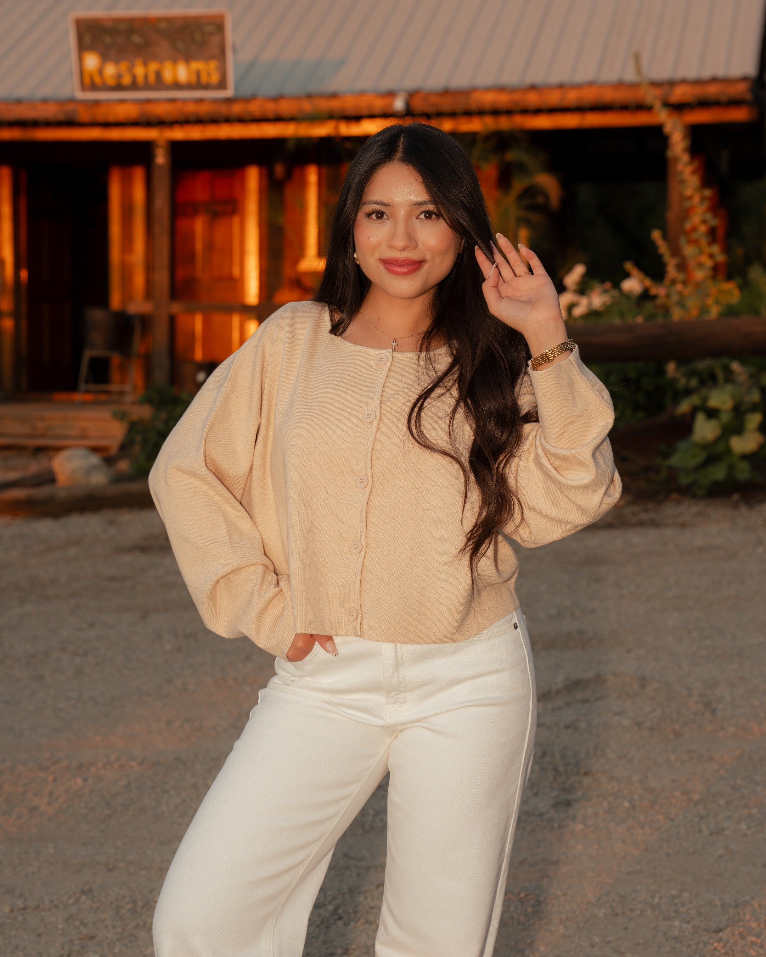Latte Cardigan (Beige)