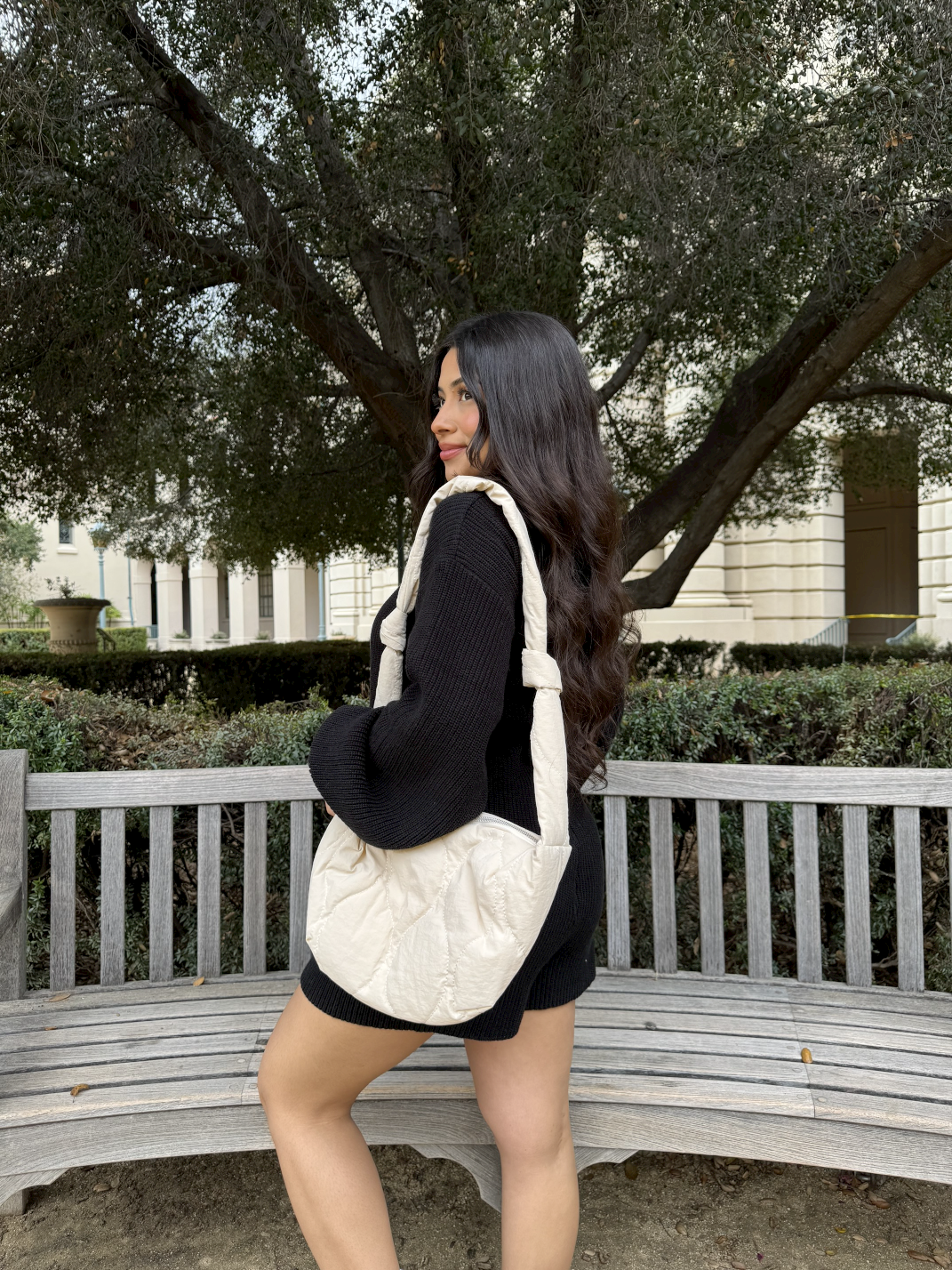 She's a Keeper Knit Romper (Black)