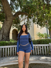 Ballerina Double Layered Short Set