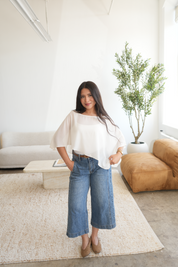 Delilah Poncho (Cream)