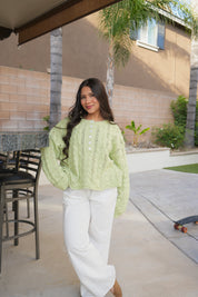 Sweety Summer Knit (Light Green)