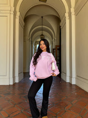 Pink Bows Crewneck