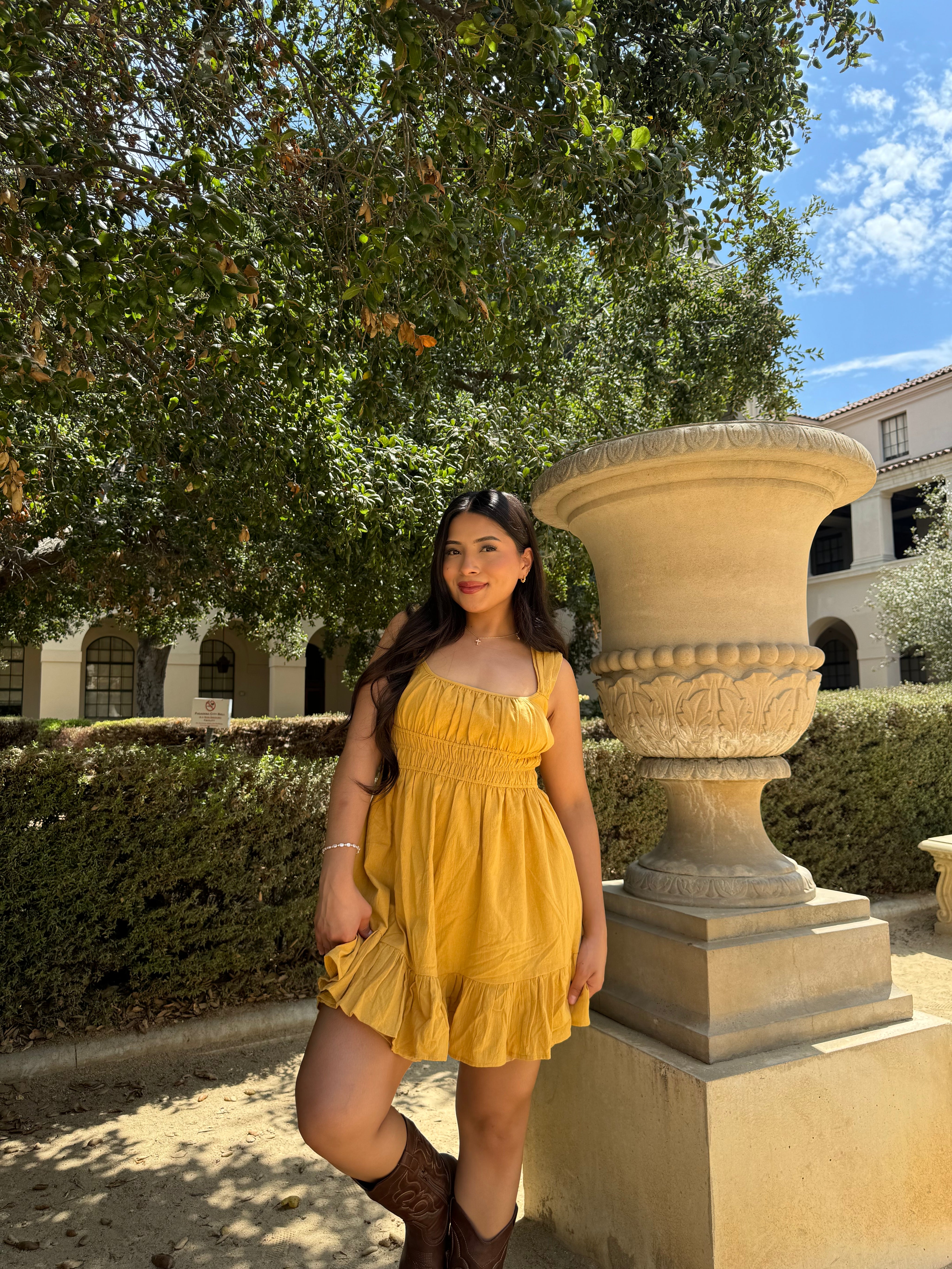 Darling Dress (Sunflower)