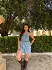 Weekend Denim Romper