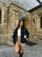 Perfect Match Denim Jacket (Dark Denim)