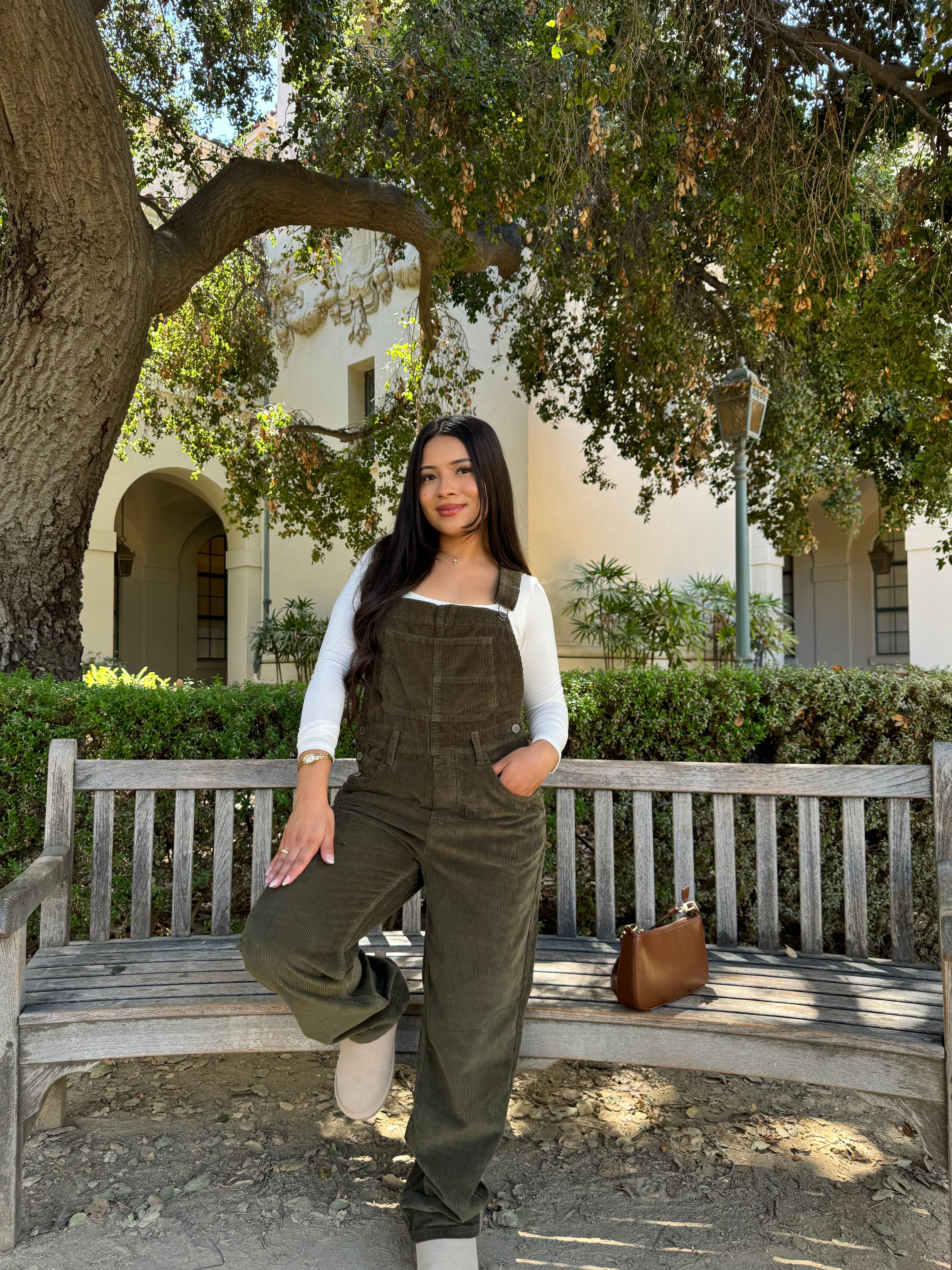 Rory Overalls (Olive)