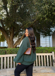 Brown Sugar Oversized Knit (Hunter)