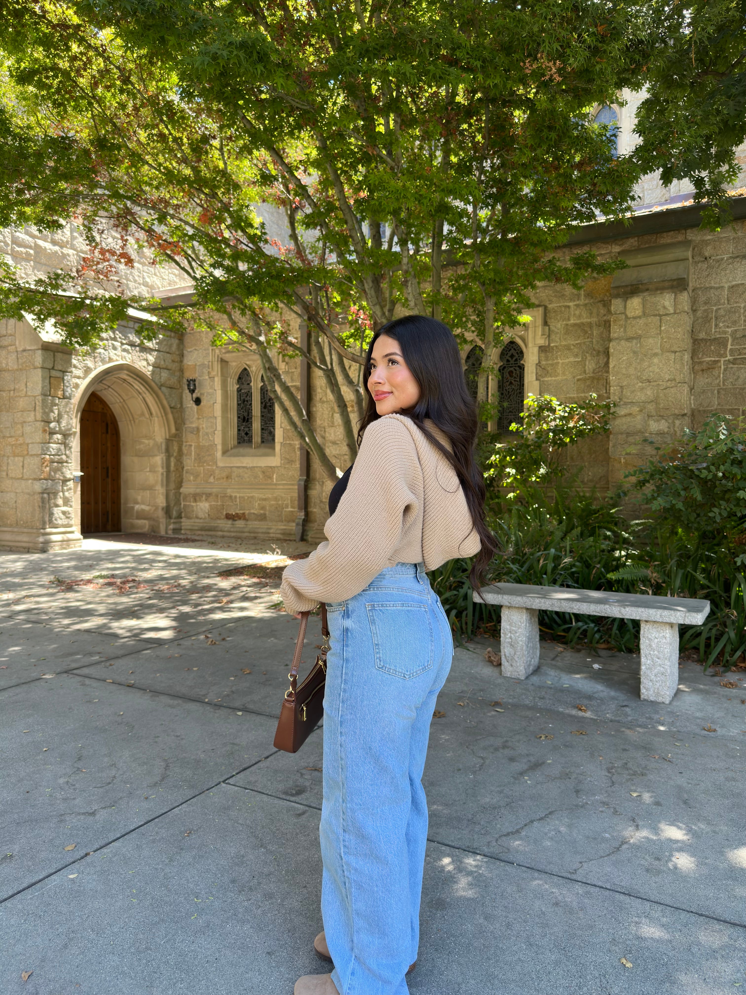 Golden Heart Shrug (Oatmeal)