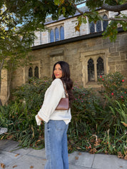 Cozy Season Knit Cardigan ( Ivory)