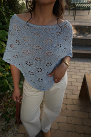 Playa Poncho (Dusty Blue)