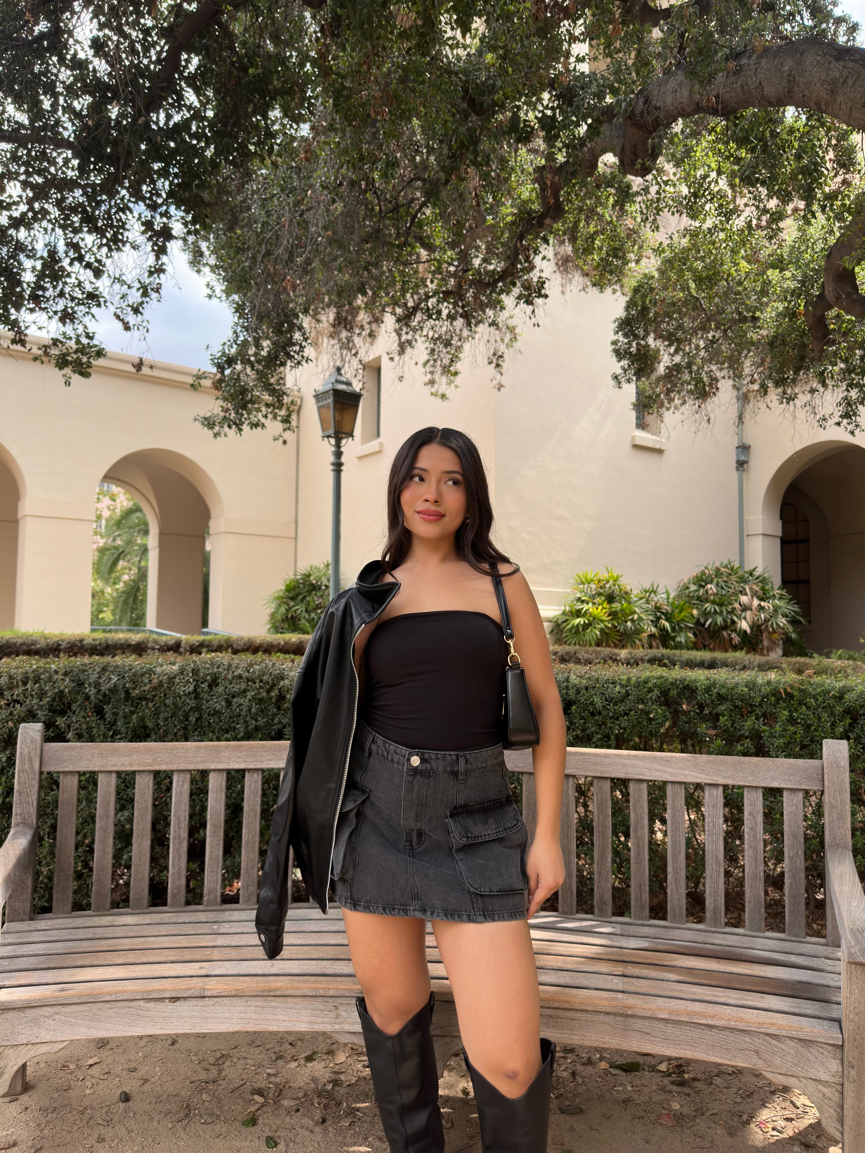 Out Of Your League Cargo Skirt