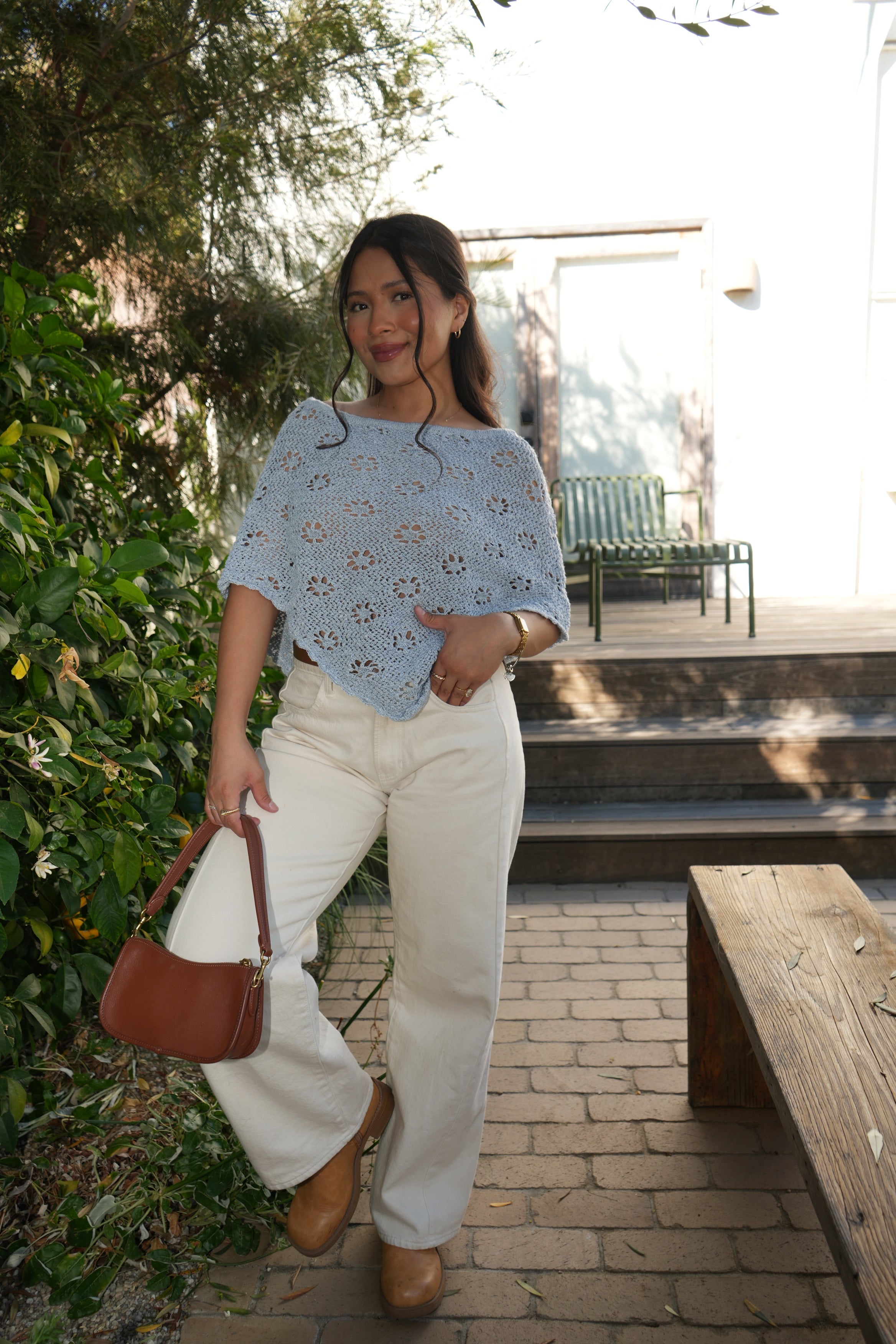 Playa Poncho (Dusty Blue)
