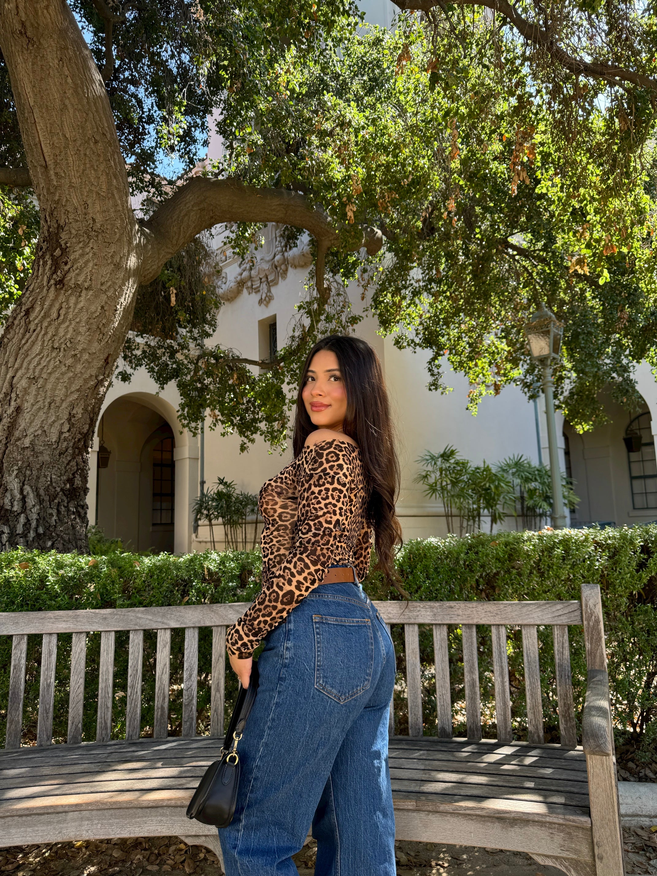 Sabrina Leopard Long Sleeve