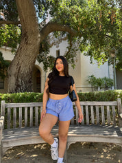 Lily Gingham Shorts